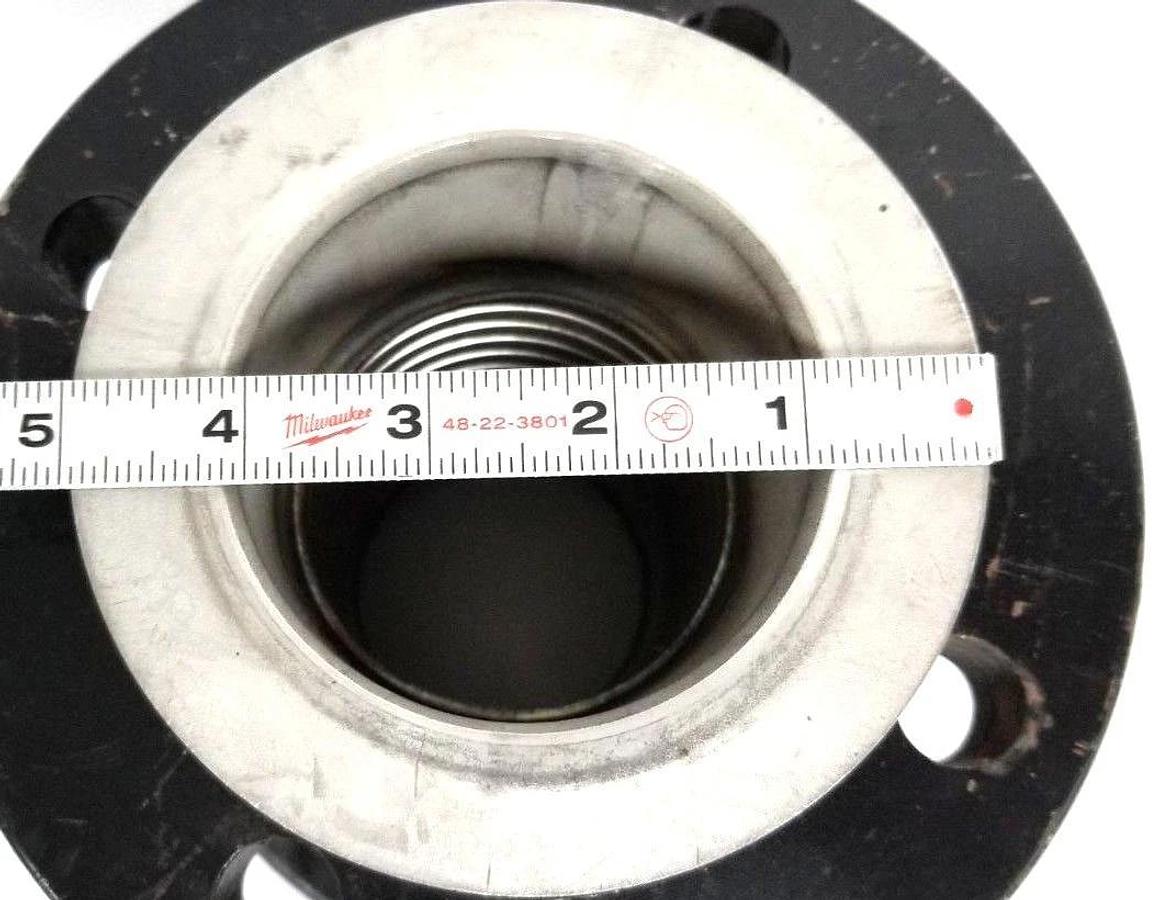 Used TLOT OF 2 GENERIC 3 150 B16 A105 MWY FLANGES W/ STAINLESS BRAIDED HOSE