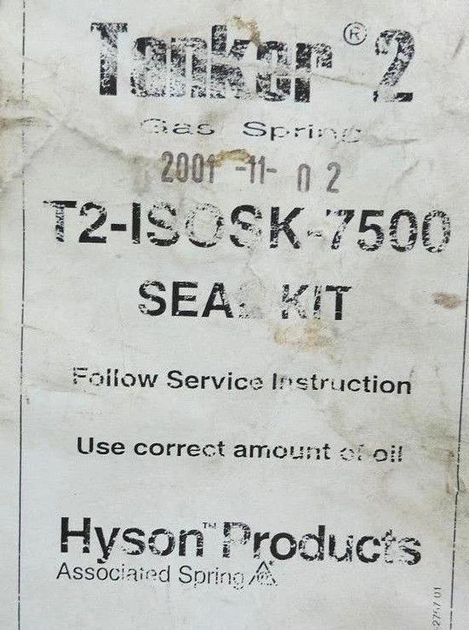 NEW HYSON T2-ISOSK-7500 TANKER 2 GAS SPRING SEAL KIT