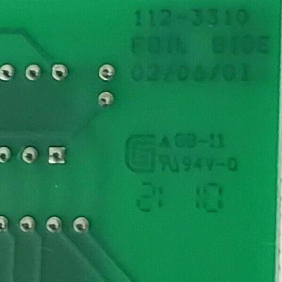 Used ESC ENVIRONMENTAL SYSTEMS S112-3310 REV. A S1123310