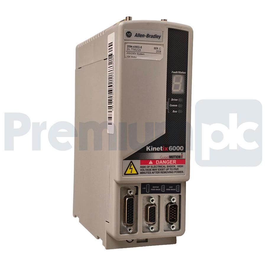 Refurbished Allen Bradley 2094-AM02-S /C Kinetix 6000 Axis Module 200/230V 15A 2094AM02S REP