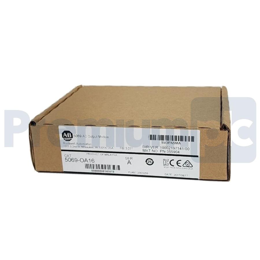 Used Allen Bradley 5069-OA16 /A Compact 5000 I/O AC Output Module 16CH 120/240V NSFS 889508141619