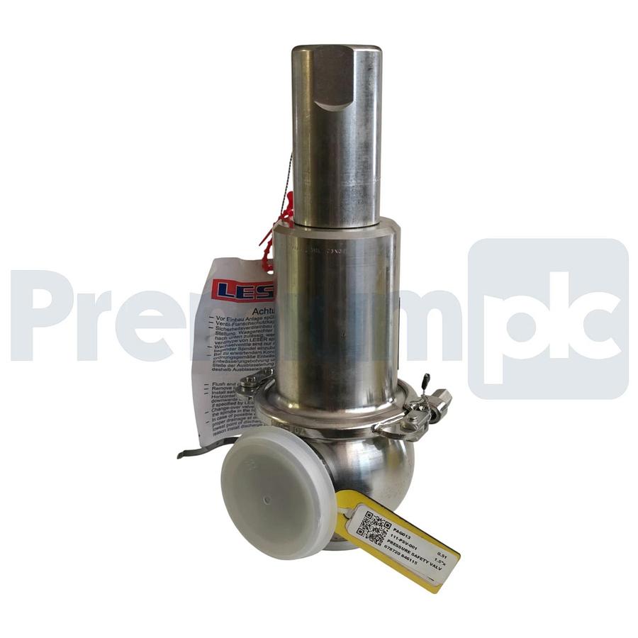 LESER 4834.7712 Type 483 Safety Relief Valve 1.5" x 2" NPS 316L/SS 20.3psi NSNP