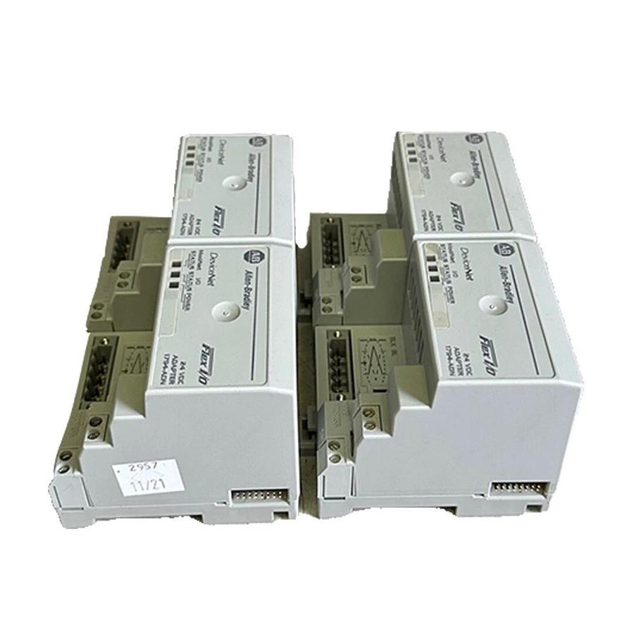 Used 4 ALLEN BRADLEY 1794-ADN /B Flex I/O DeviceNet NETWORK ADAPTER MODULES 1794ADN