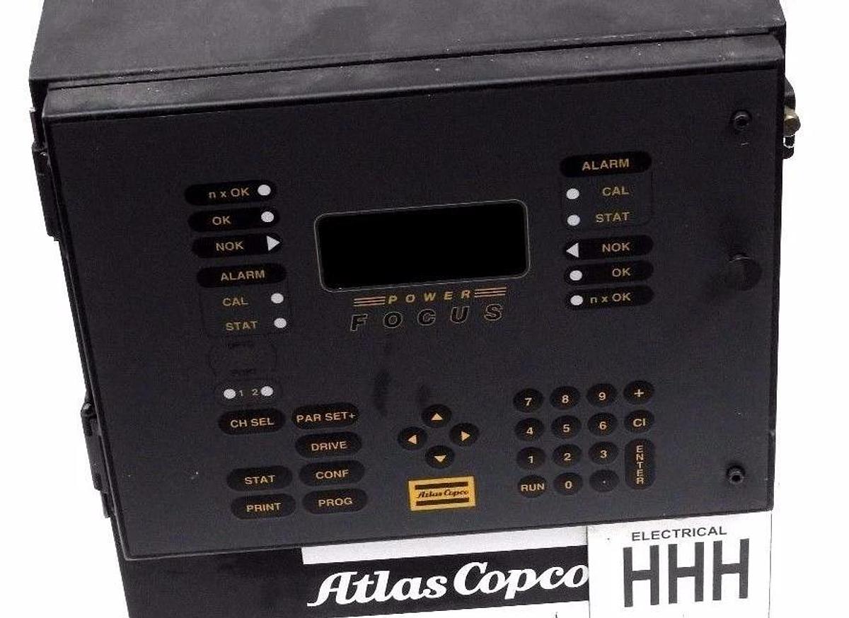 Refurbished ATLAS COPCO POWER FOCUS 2101-57-115R TENSOR CONTROLLER 200W, 100-120VAC, 2101571