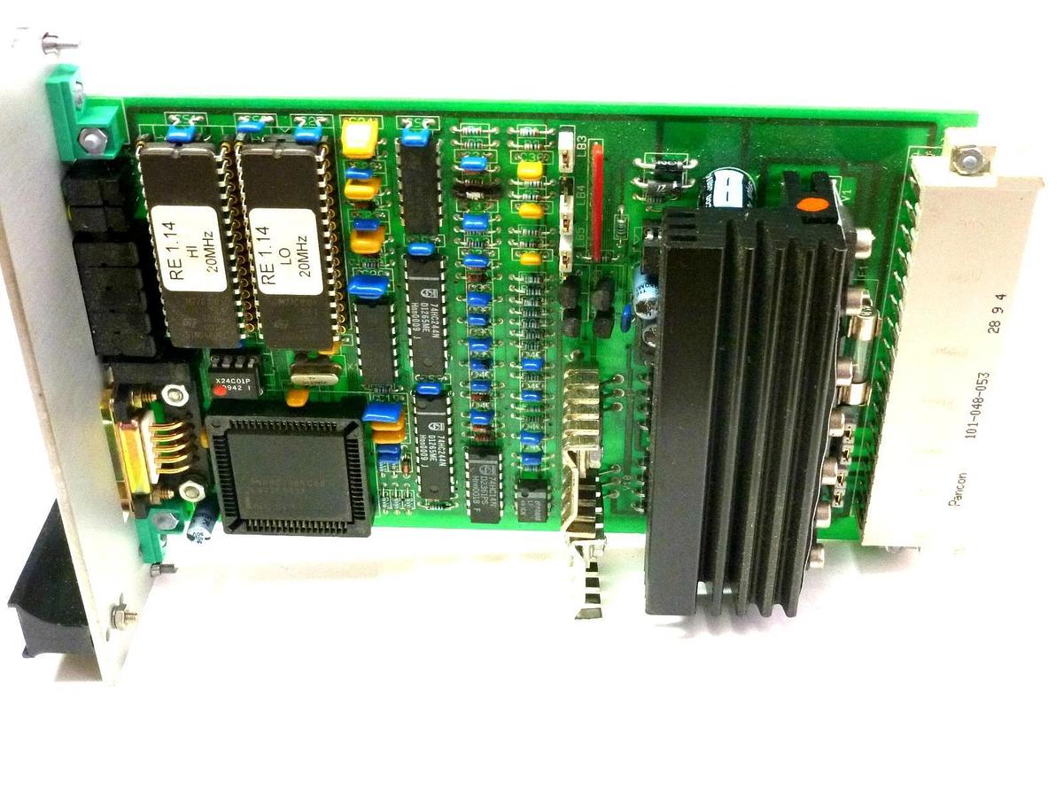 Used HAUHINCO MR1/10446 AMPLIFIER CONTROL CARD RE 1.14 10589/00/00