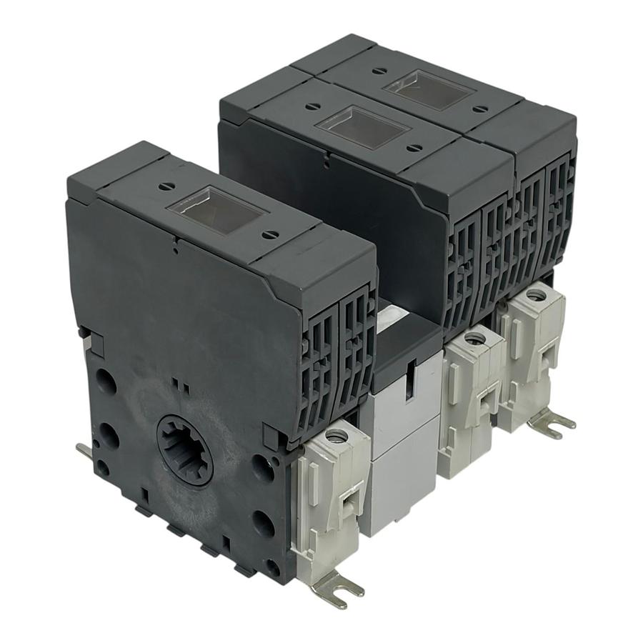 Used ABB OS60GJ12 Fusible Disconnect Switch 3 Pole 60A 600V Class J Fuse New Surplus