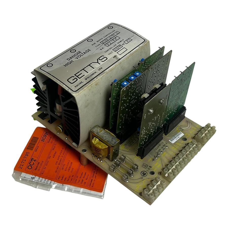 Refurbished Gettys N150-2190-2 SCR Servo Controller Drive - Refurbished K+S Certified Tested