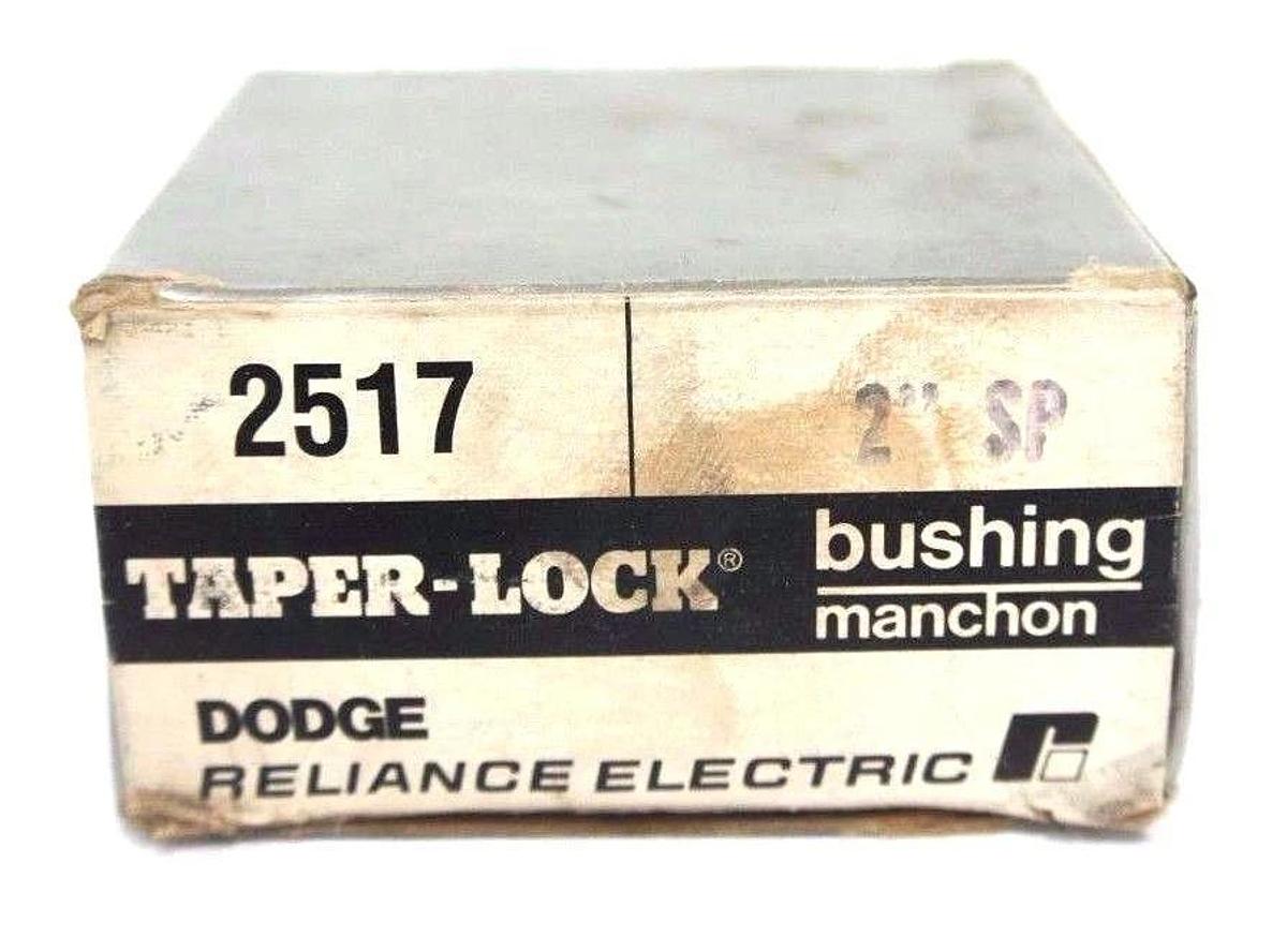 NEW DODGE RELIANCE ELECTRIC 2517 TAPER LOCK BUSHING 2" SP