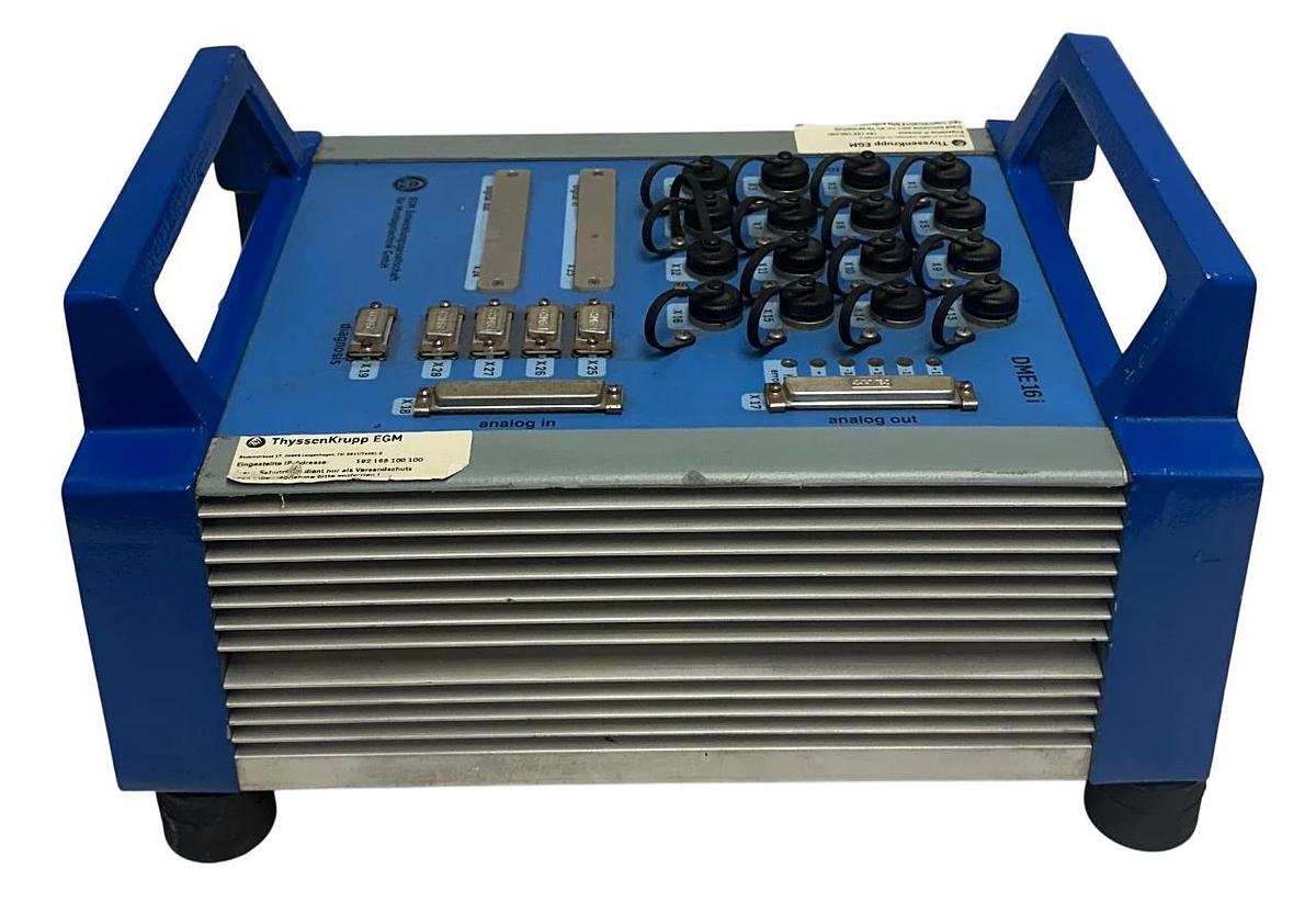 Used ThyssenKrupp EGM DME16i-16 G2L / DME16i16G2L DECENTRAL MEASURING CONTROLLER USNP