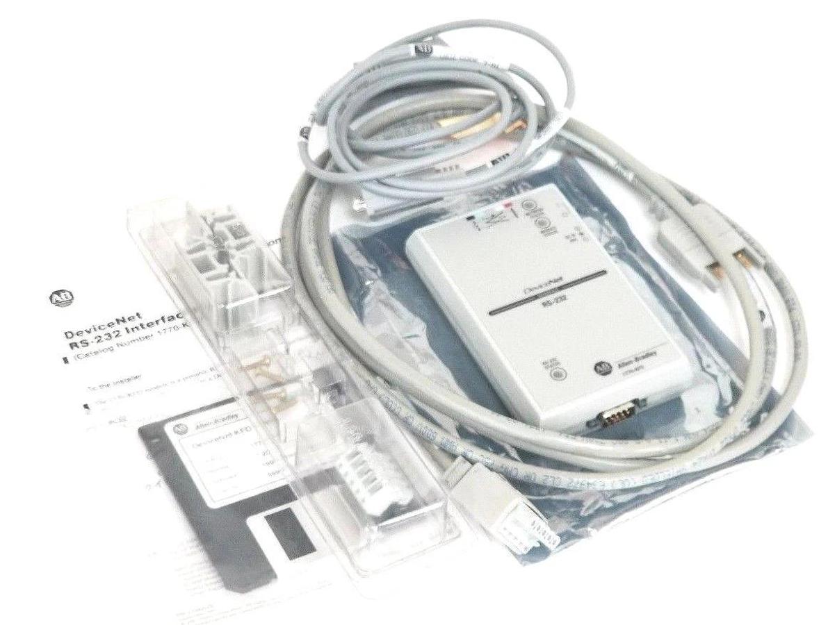 NIB ALLEN BRADLEY 1770-KFD SER. A DEVICENET RS232 INTERFACE MODULE 1770KFD/A