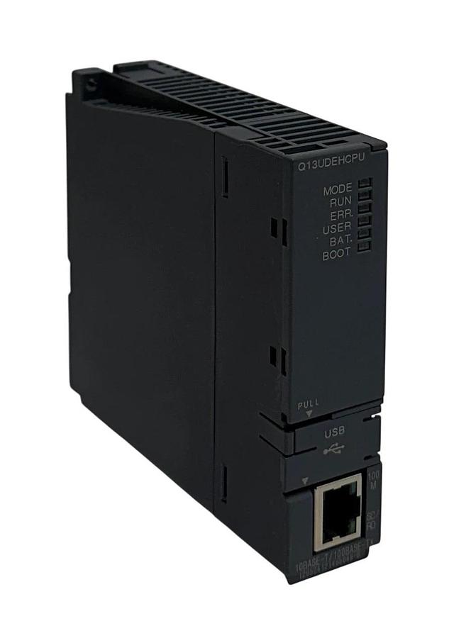 Used MITSUBISHI ELECTRIC Q13UDEHCPU MELSEC-Q CPU MODULE 130kstep EtherNet USB USNP