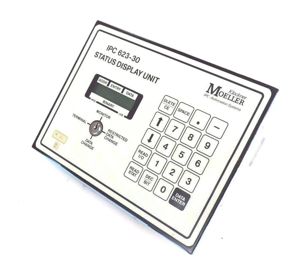 Used HONEYWELL KLOCKNER MOELLER 623-3096 STATUS DISPLAY 115/230VAC, 50/60HZ, 6233096