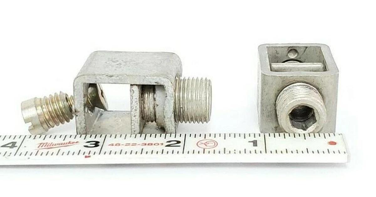 Used LOT OF 2 WESTINGHOUSE T225LA TERMINAL LUGS, 6 TO 350 MCM