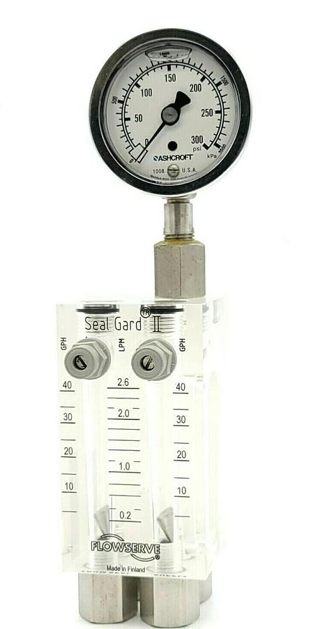Used NEW KYTOLA X29540-D-CV SEAL GARD II FLOWSERVE GPH FLOWMETER
