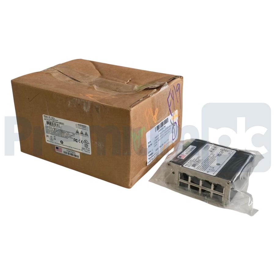 Red Lion N-Tron 108TX Industrial Ethernet Switch 8-P 10/100BaseTX DIN Rail NSMP 837654651353