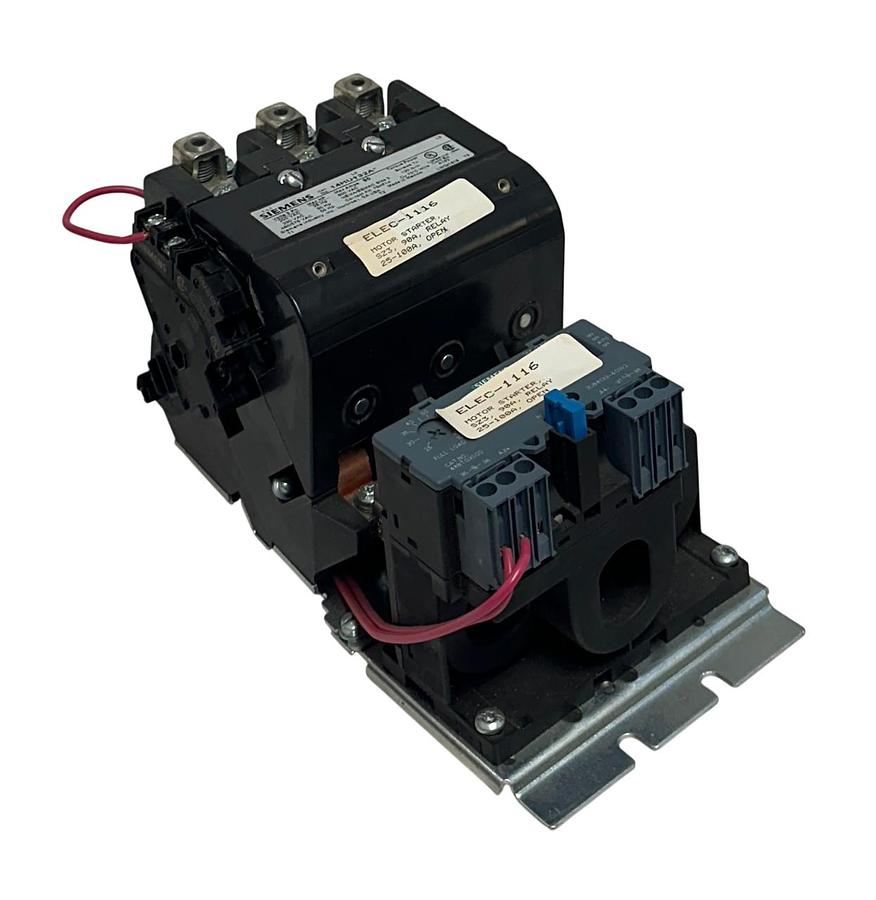 Used For Parts SIEMENS 14HU+32A / 14HU 32A SIZE 3 MOTOR STARTER 90A 600VAC 3PH *READ