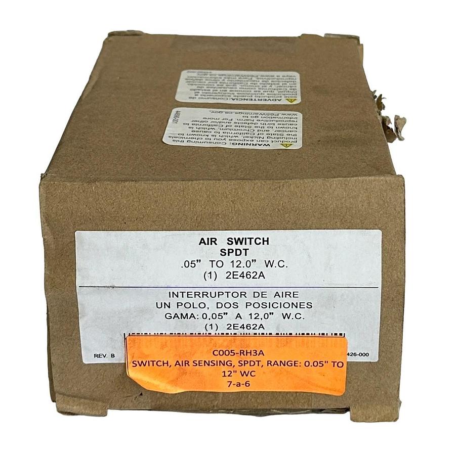 NEW COLUMBUS 2E462A / RH3A SPDT COOLING/HEATING APPLIANCE SWITCH 60Hz .05-12''WC