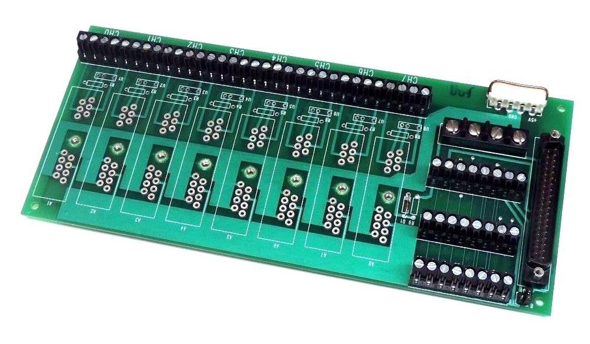 Used NEW COMPUTER BOARDS INC ISO-RACK08 PC BOARD REV 1 94V-0 9642
