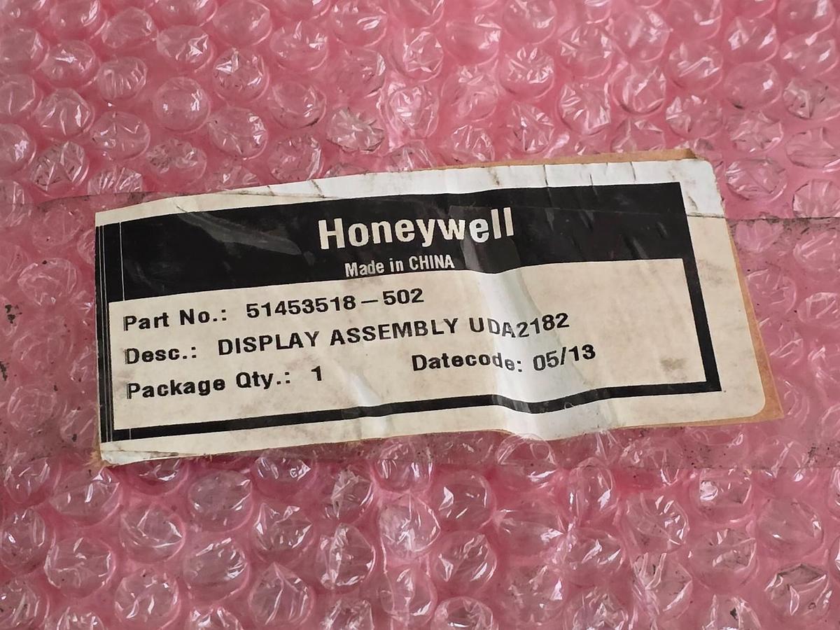 Used Honeywell 51453518-502 Display Assembly for UDA2182 Universal Dual Analyzer NSNP