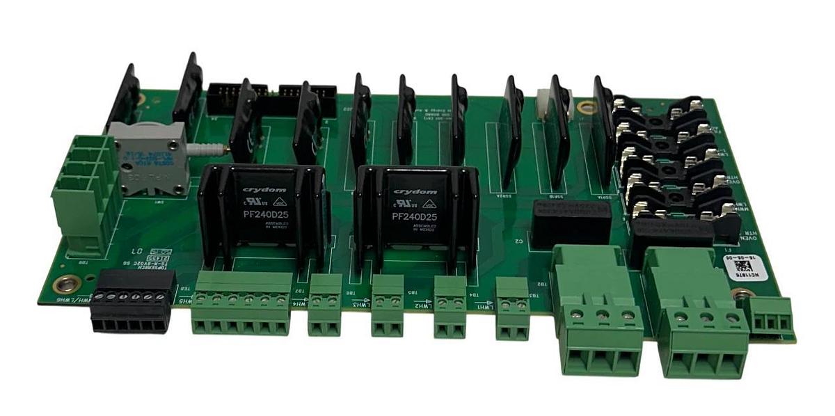 SIEMENS 2021789-001 / 2021790-001 PECM SSR CONTROL BOARD W/ TEMP MODULE NSNP