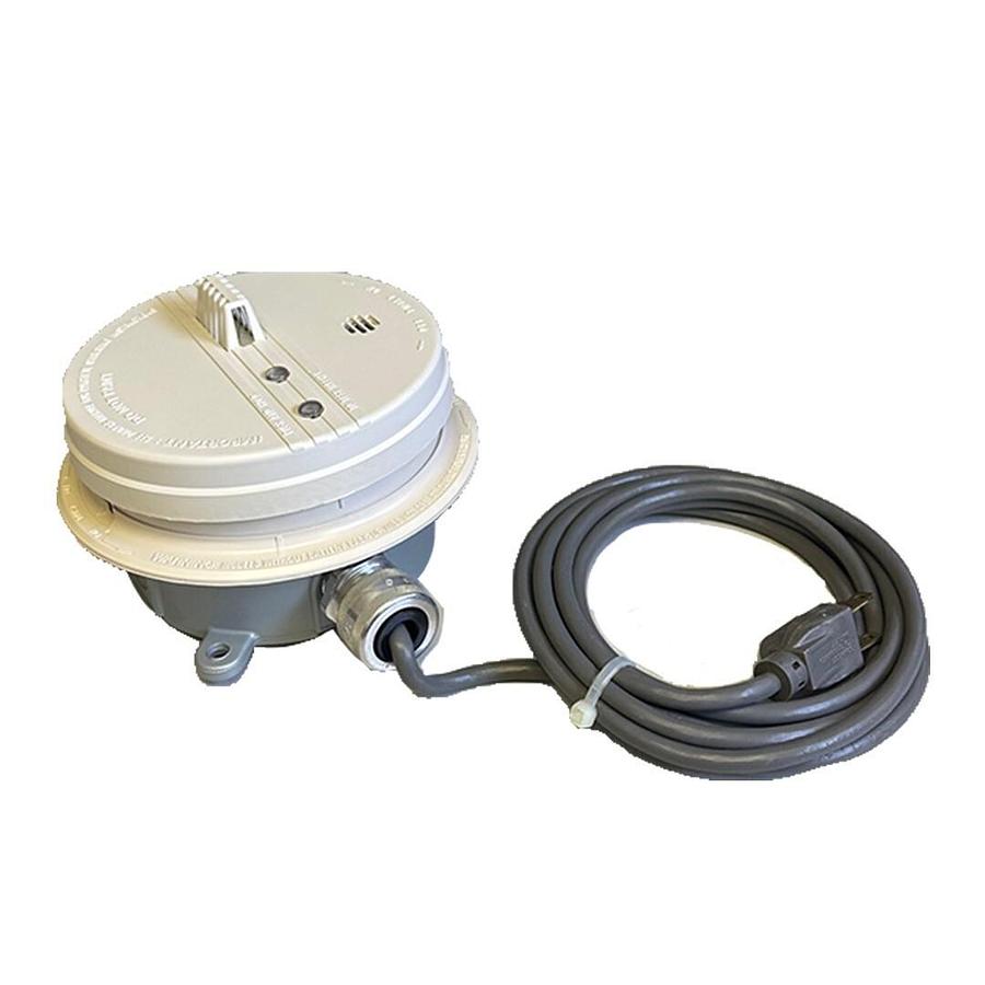 Used NEW FYRNETICS HD135F HEAT DETECTOR WHITE W/ BATTERY BACKUP 120V 60Hz