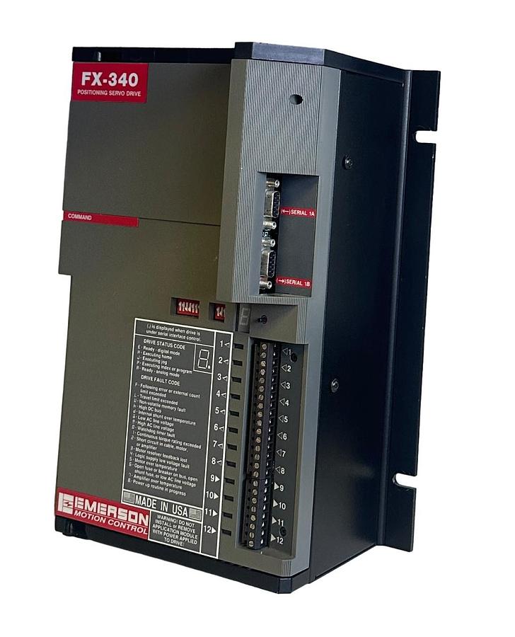 Used For Parts EMERSON 960133-01 / 96013301 FX-340 POSITIONING SERVO DRIVE 240V FX340