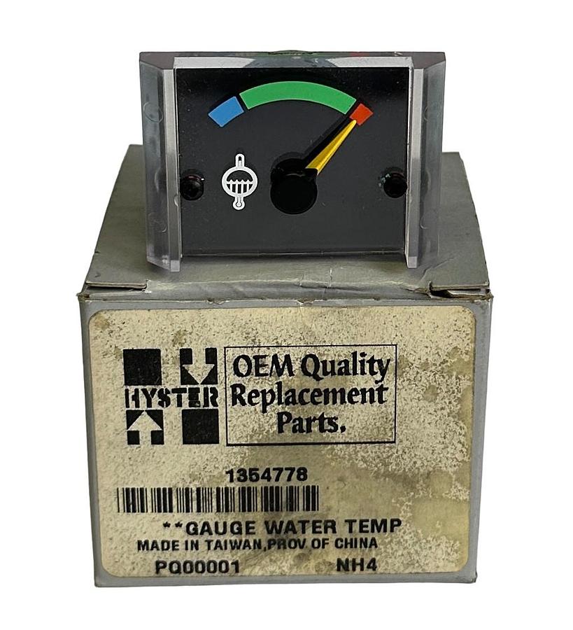 Used HYSTER 1354778 / HY1354778 OEM WATER TEMPERATURE GAUGE FOR FORKLIFT
