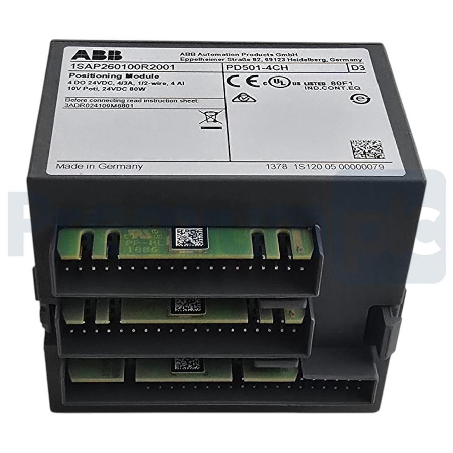 ABB PD501-4CH | 1SAP260100R2001 AC500 S500 I/O 4-Ch Positioning Module NSMP