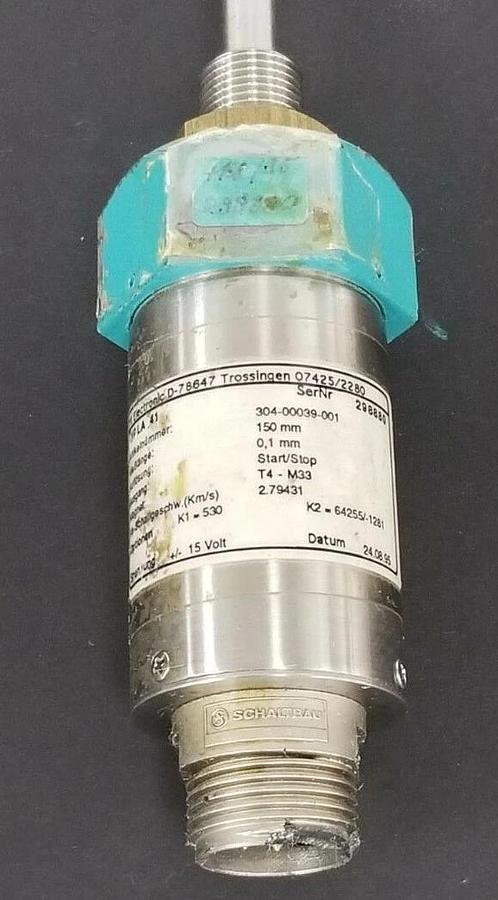 Used TR ELECTRONICS 304-00039-001 ENCODER SENSOR TYPE: LA 41 150MM 16-1/4'' IN. OAL