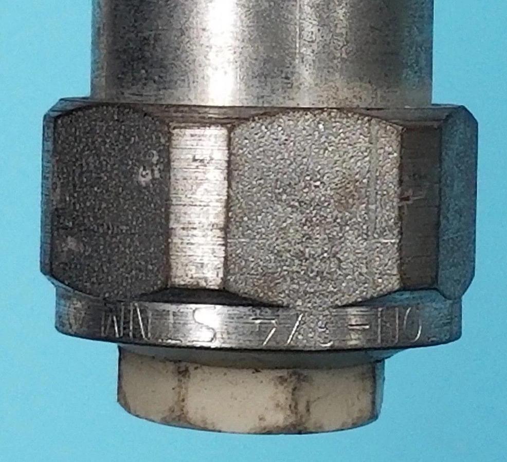 Used ELECTRIFLEX FNMC-A CONDUIT CSA-75 C, ~15" LENGTH, FNMCA W/ 3/4" STNM CONNECTORS