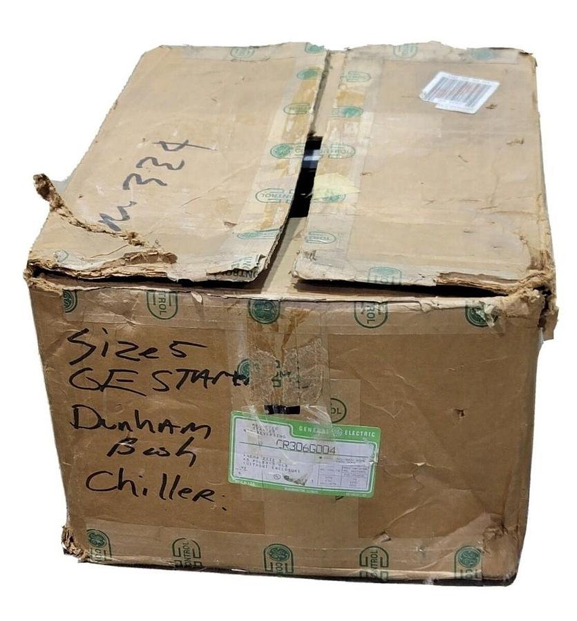 Used NEW GENERAL ELECTRIC CR305G004 CONTACTOR 3 POLE SIZE 5