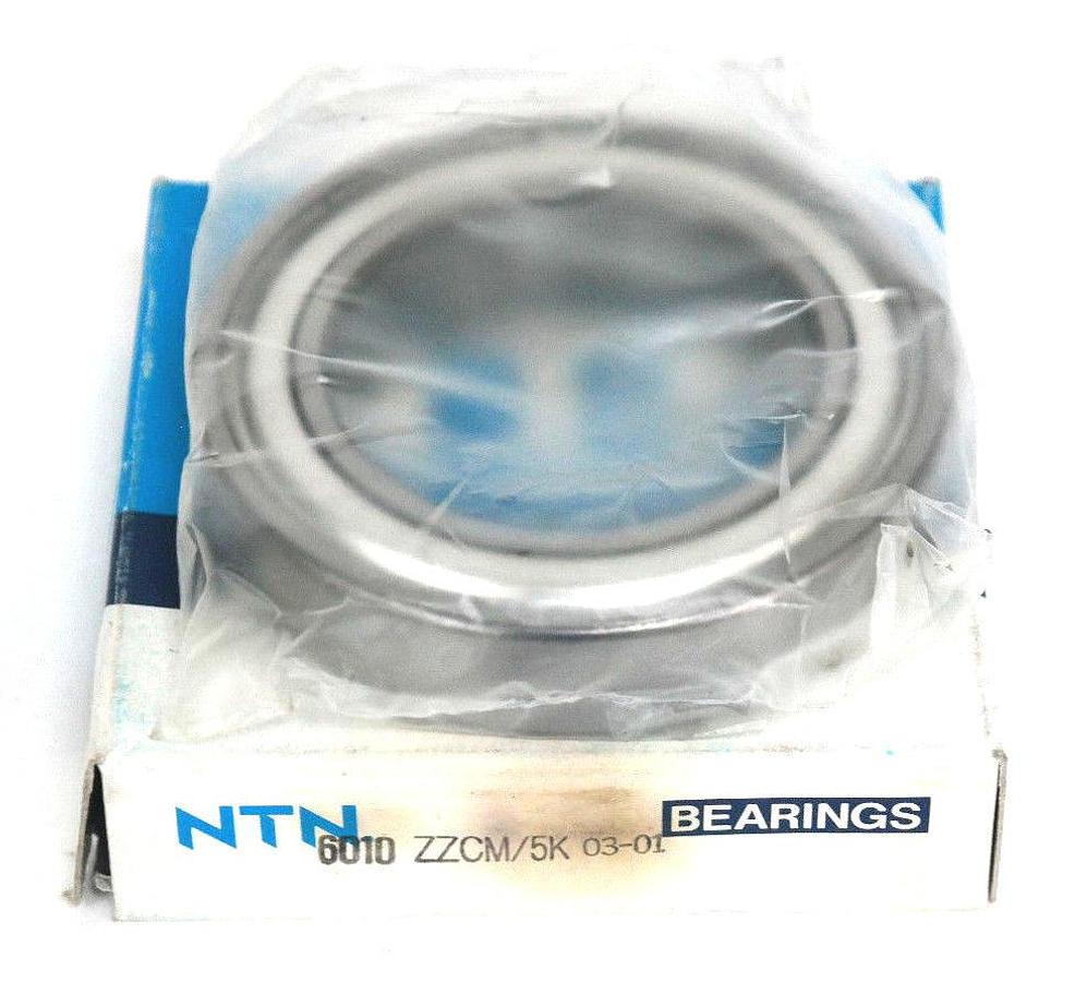 Used NEW NTN 6010 ZZCM/5K 03-01 BALL BEARING 6010ZZCM/5K