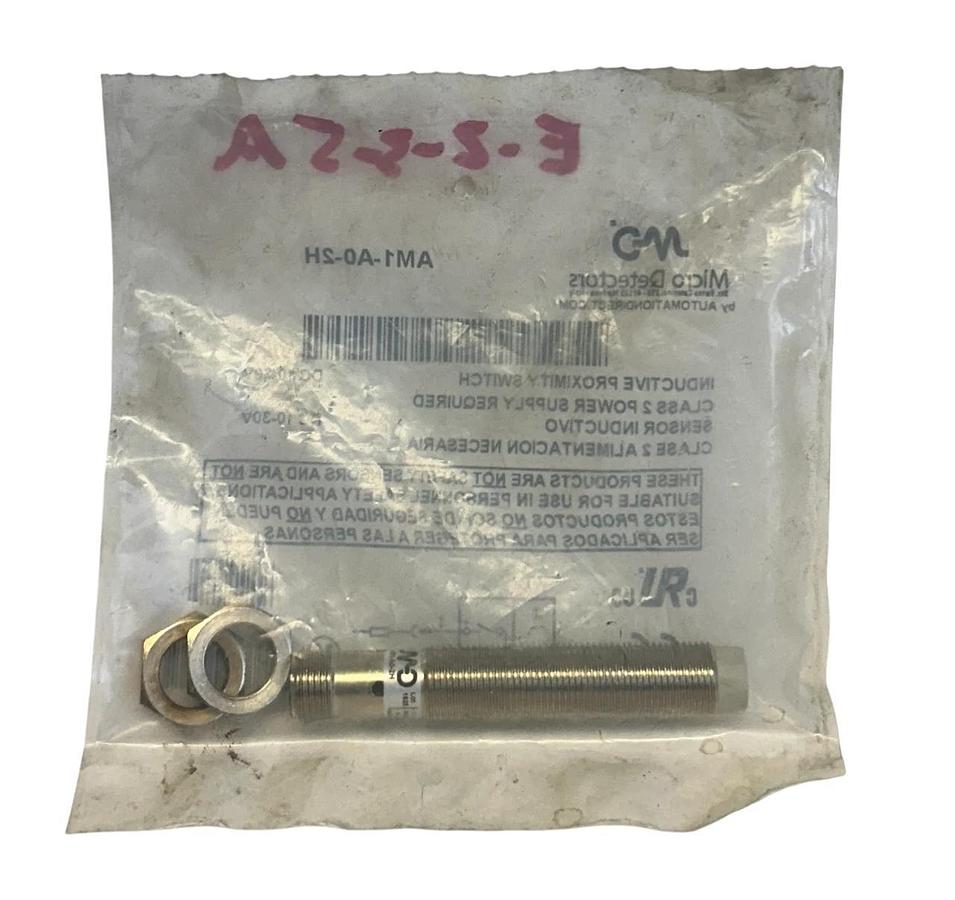 Used AUTOMATION DIRECT MD Micro Detectors AM1-A0-2H / AM1A02H PROXIMITY SWITCH NSFS