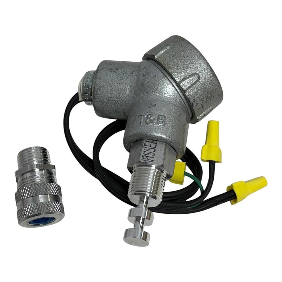 Used Kim Hotstart DIT68EP Direct Immersion Thermostat Switch 60F-80F Expl Resist New