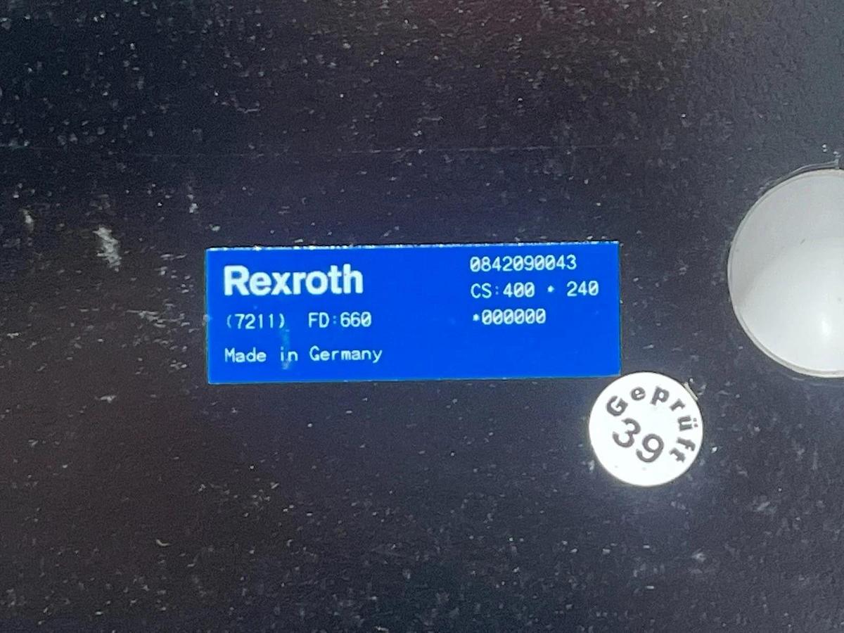BOSCH REXROTH 0842090043 Workpiece Pallet 400x400mm TS 2plus Transfer System