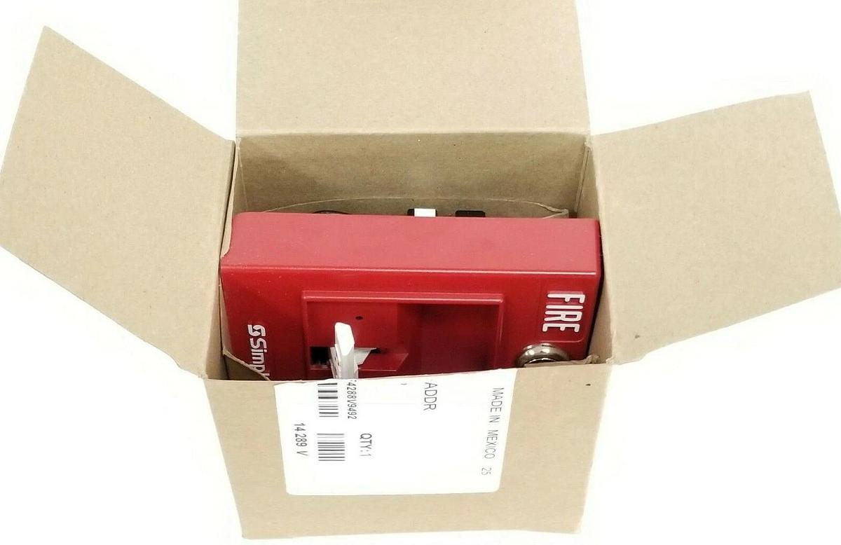 NIB SIMPLEXGRINNELL 4099-9004 PULL STATION-LED P/N: 06501205