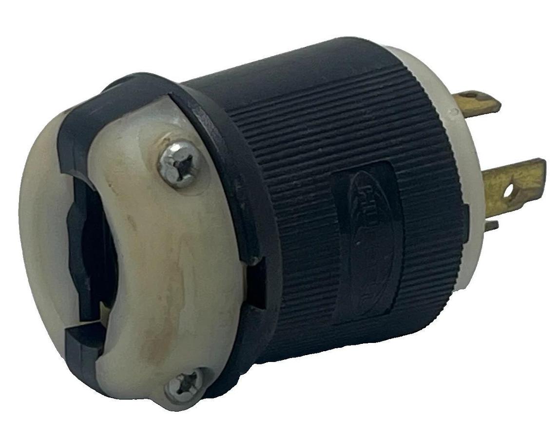 Used HUBBELL HBL2731 Twist-Lock Industrial Connector Body 30A 480VAC