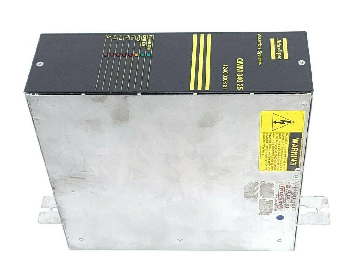 Used ATLAS COPCO QMM34025 SERVO CONTROLLER 4240030881-0006 P5