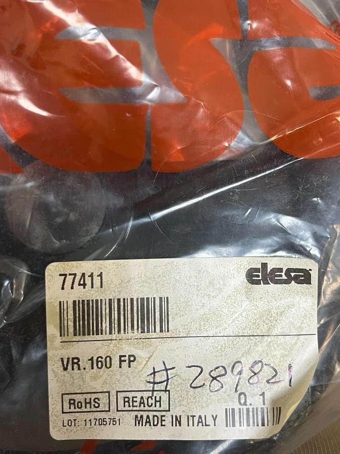 Used Elesa 77411 VR.160 FP Duroplast Spoke Handwheel Perini Casmatic #289821 Italy NO