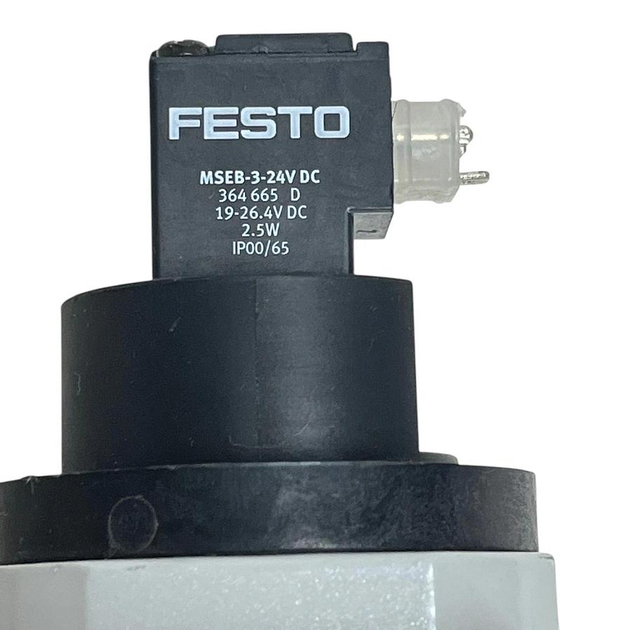 Used Festo HEE-D-MIDI-24 On-Off Solenoid Valve 172941 24V