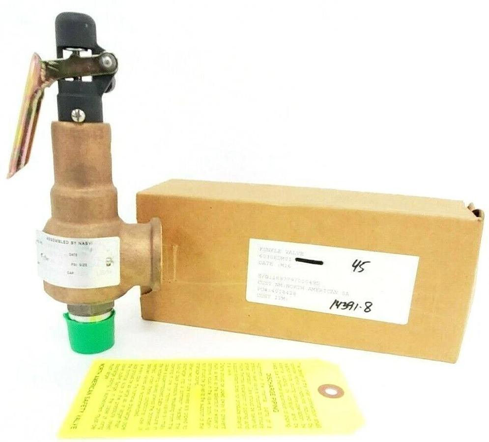 NIB KUNKLE 6030EDM01-LM PRESSURE RELIEF VALVE 3/4" X 1" 6030EDM01 6030EDM01LM