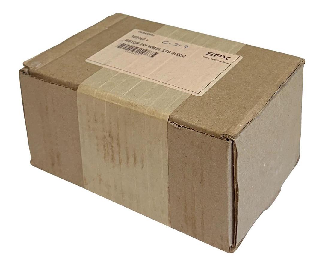 Used NEW SEALED SPX FLOW 102163+ ALLOY TWIN-BLADE ROTOR 2W WM88 STD 060U2 NSFS