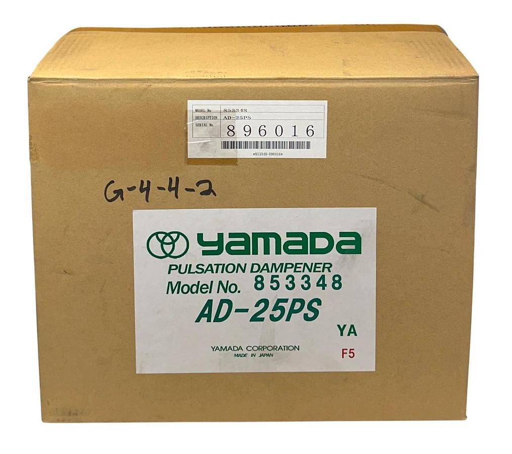 YAMADA AD-25PS / 853348 PULSATION DAMPENER AD SERIES 1'' IN-LINE FLUID PORT NSMP