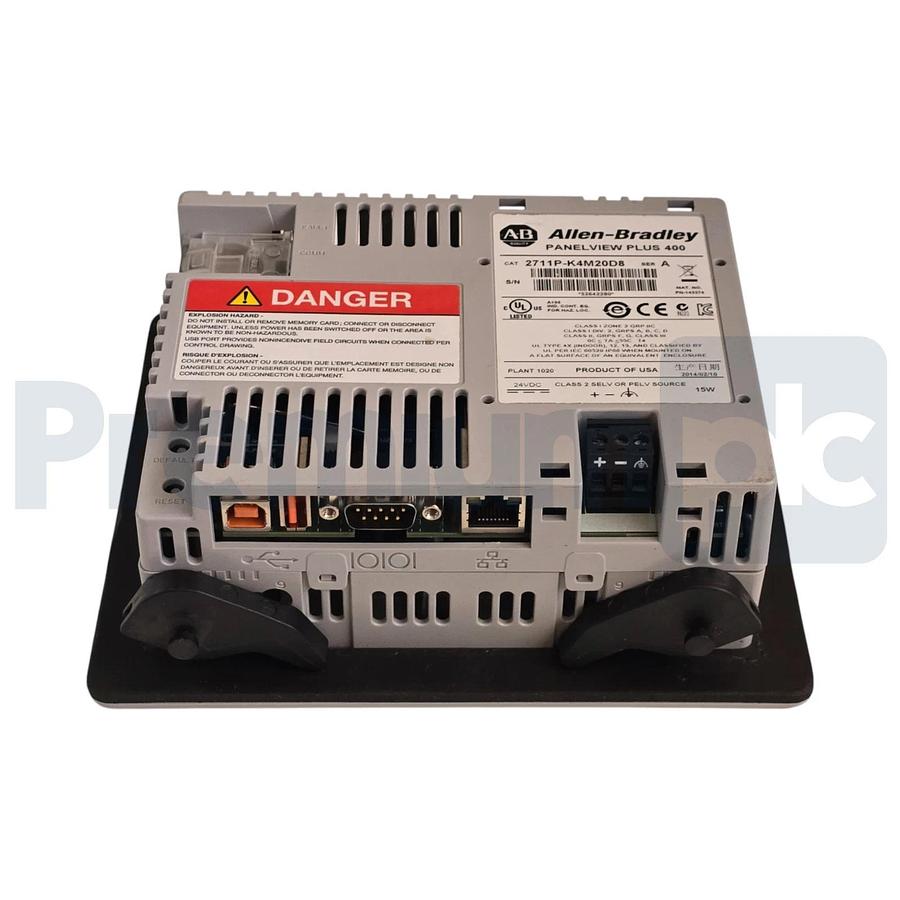 Used ALLEN BRADLEY 2711P-K4M20D8 /A Panelview Plus 6 400 KEYPAD TERMINAL 4.0" USPI