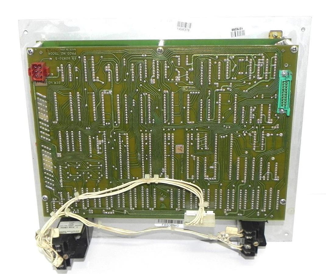 Used UTICOR DATA ENTRY PANEL 75C04 60B30-5, 75C02 60B28-2
