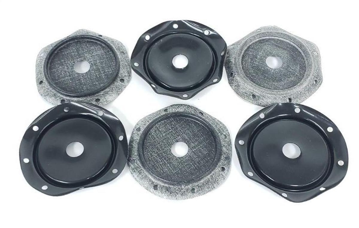 Used LOT OF 6 NEW KRONES 0-029-93-520-6 MEMBRANES / DIAPHRAGMS EB 10024-1, GMB 102-8