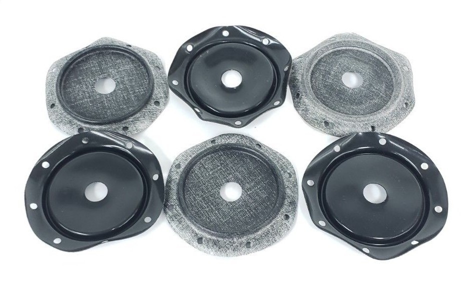Used LOT OF 6 NEW KRONES 0-029-93-520-6 MEMBRANES / DIAPHRAGMS EB 10024-1, GMB 102-8