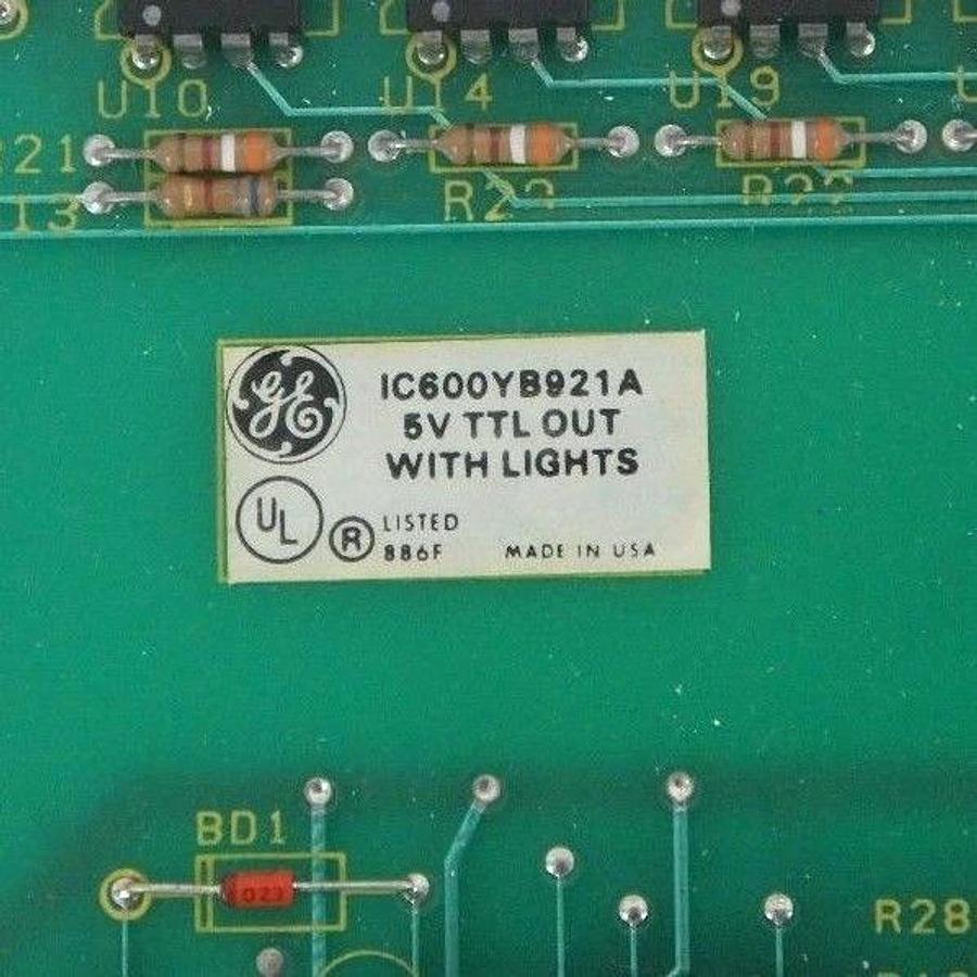 Refurbished REPAIRED GENERAL ELECTRIC IC600YB921A 5V TTL OUTPUT MODULE WITH LIGHTS
