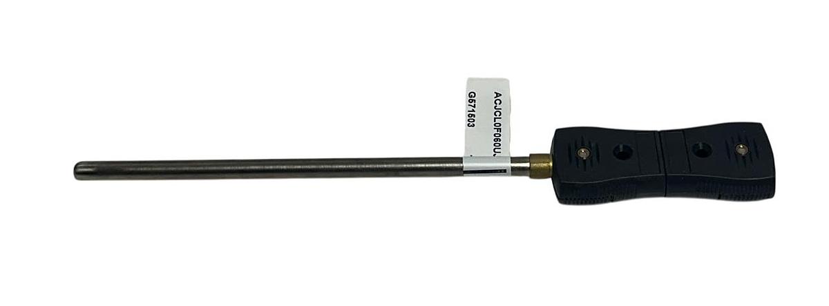Used WATLOW ACJCL0F060UJ000 OEM THERMOCOUPLE 9'' OVERALL LENGTH 6'' PROBE NSNP