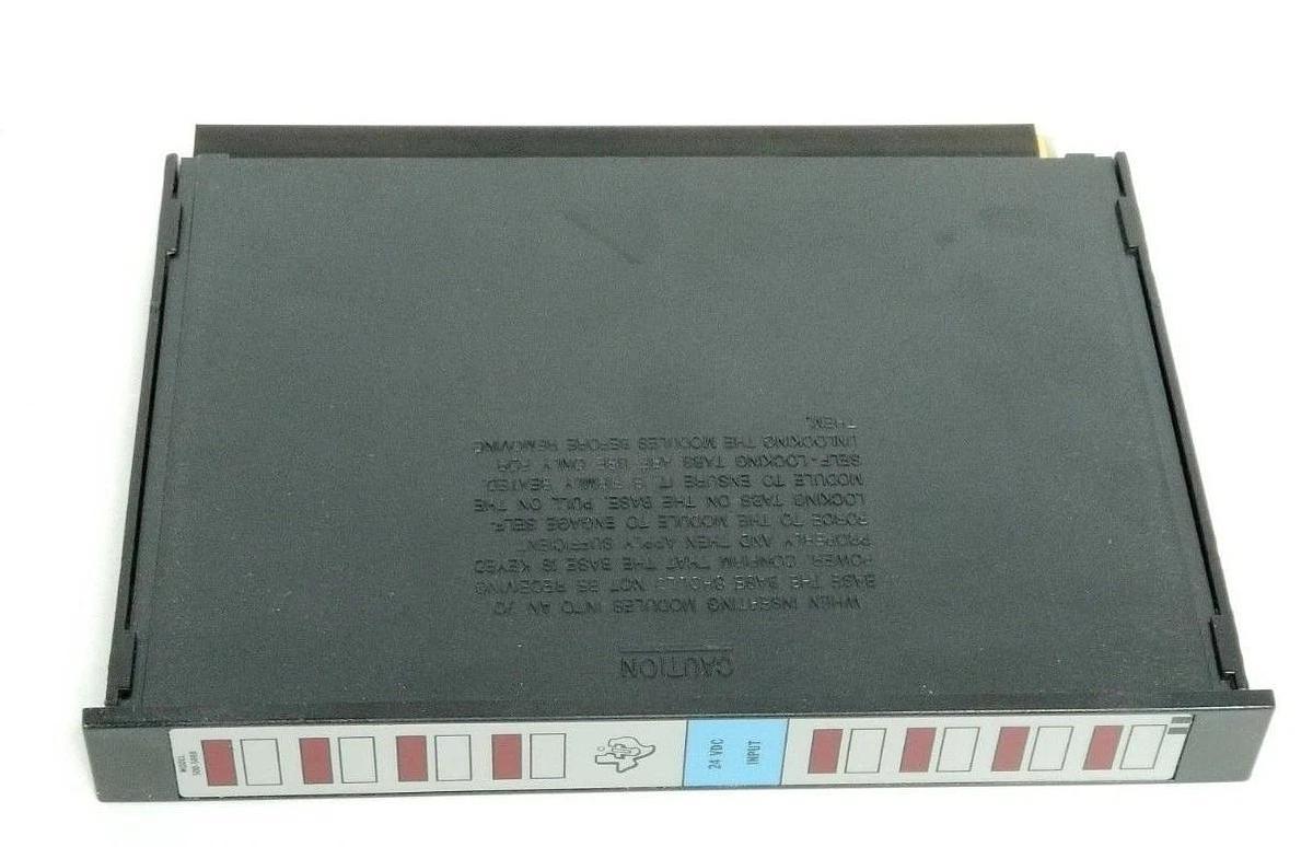 Used NIB TEXAS INSTRUMENTS 500-5008 INPUT MODULE ASSY: 2460550-0001 9-30VDC 15mA